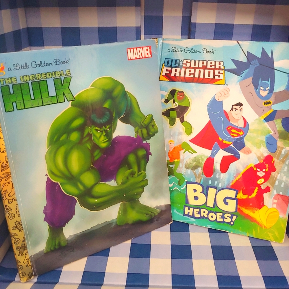 Super Hero's Little Golden Books